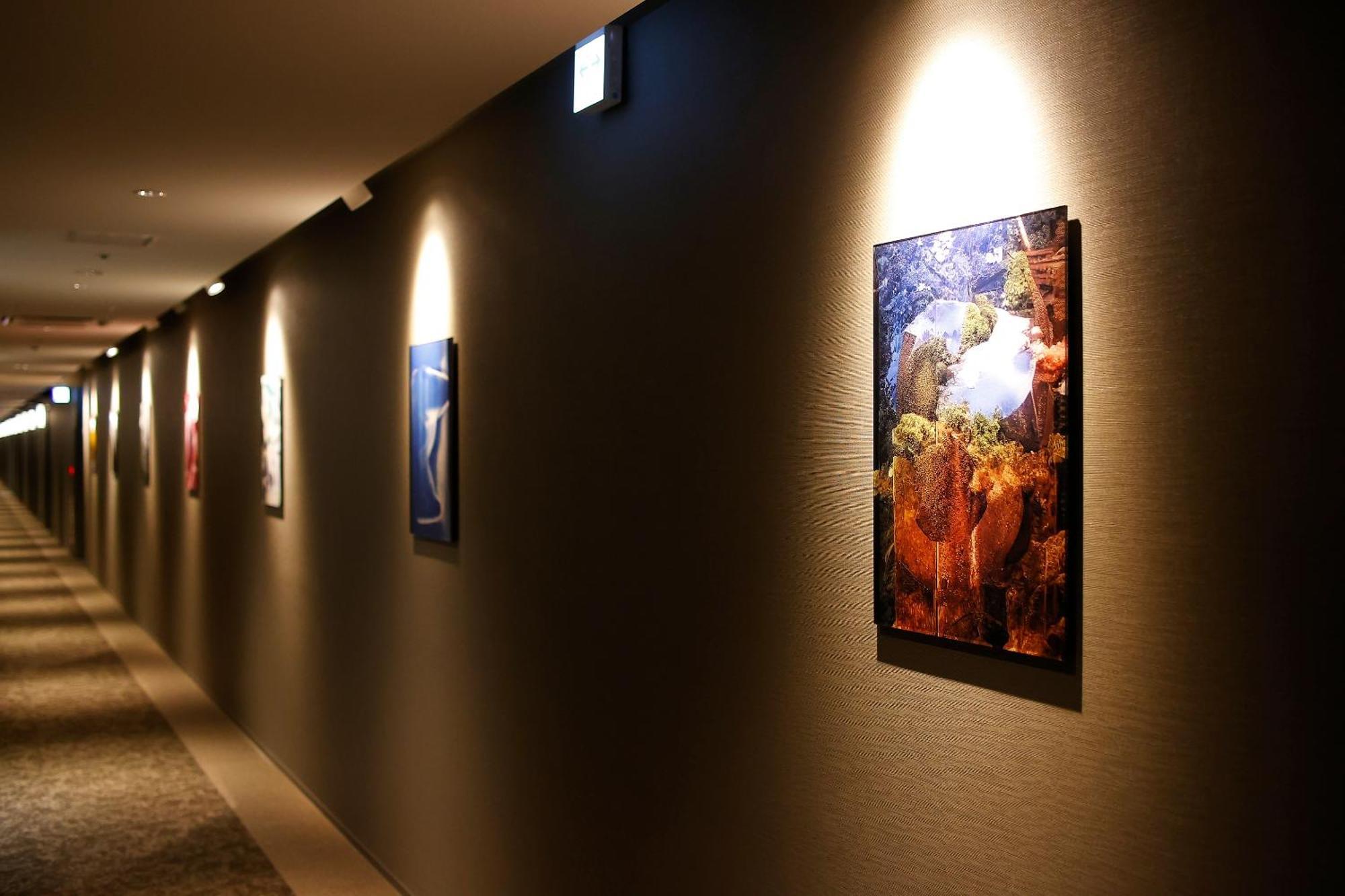 Nohga Hotel Kiyomizu Kyōto Esterno foto Artwork by the artist in a hotel